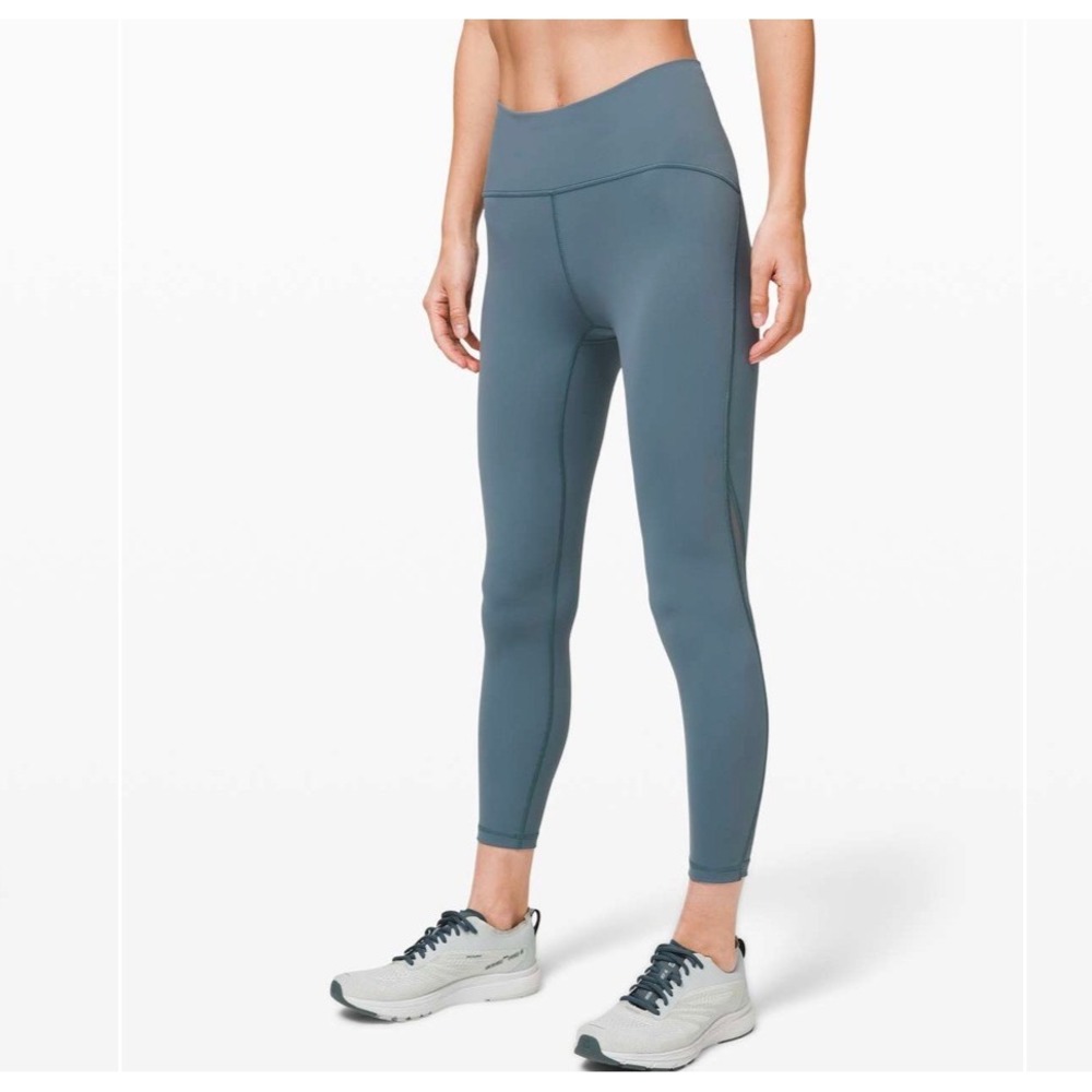 Lululemon Train Times Pant 25" Persian Blue Size 12